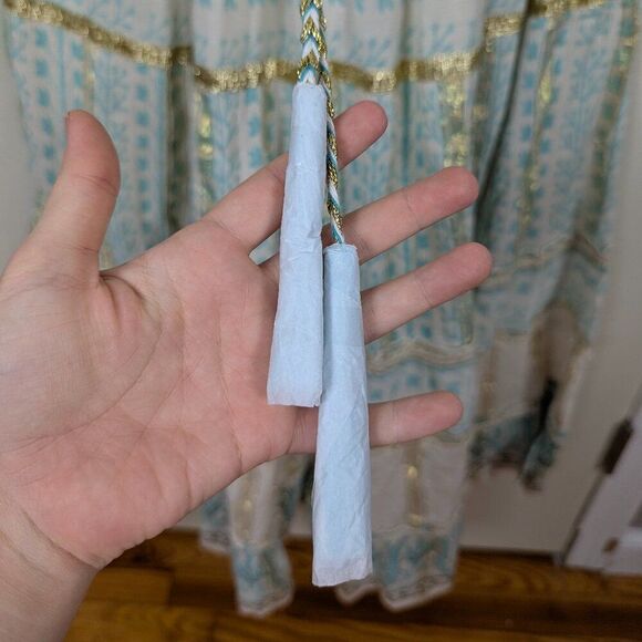 Soft Surroundings | Maxi Long Floral Hippie Boho Tiered Dress Size XS - Picture 5 of 12